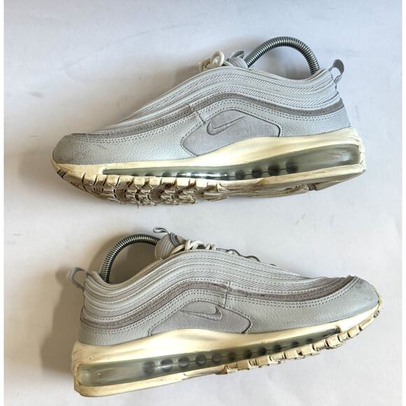 Nike Air Max DZ2629-001 Running Sneakers Silver Gray Size 8 - Picture 6 of 8